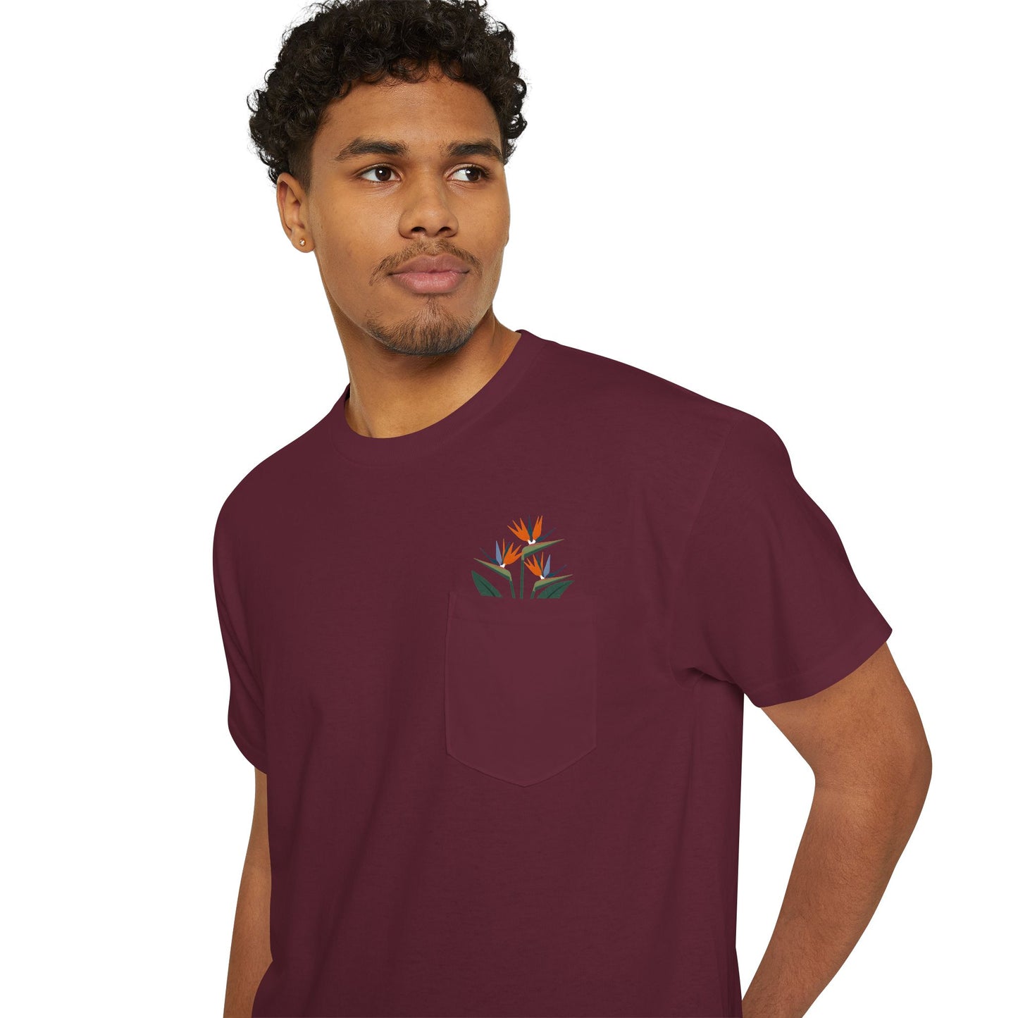 Birds of Paradise – Pocket Tee