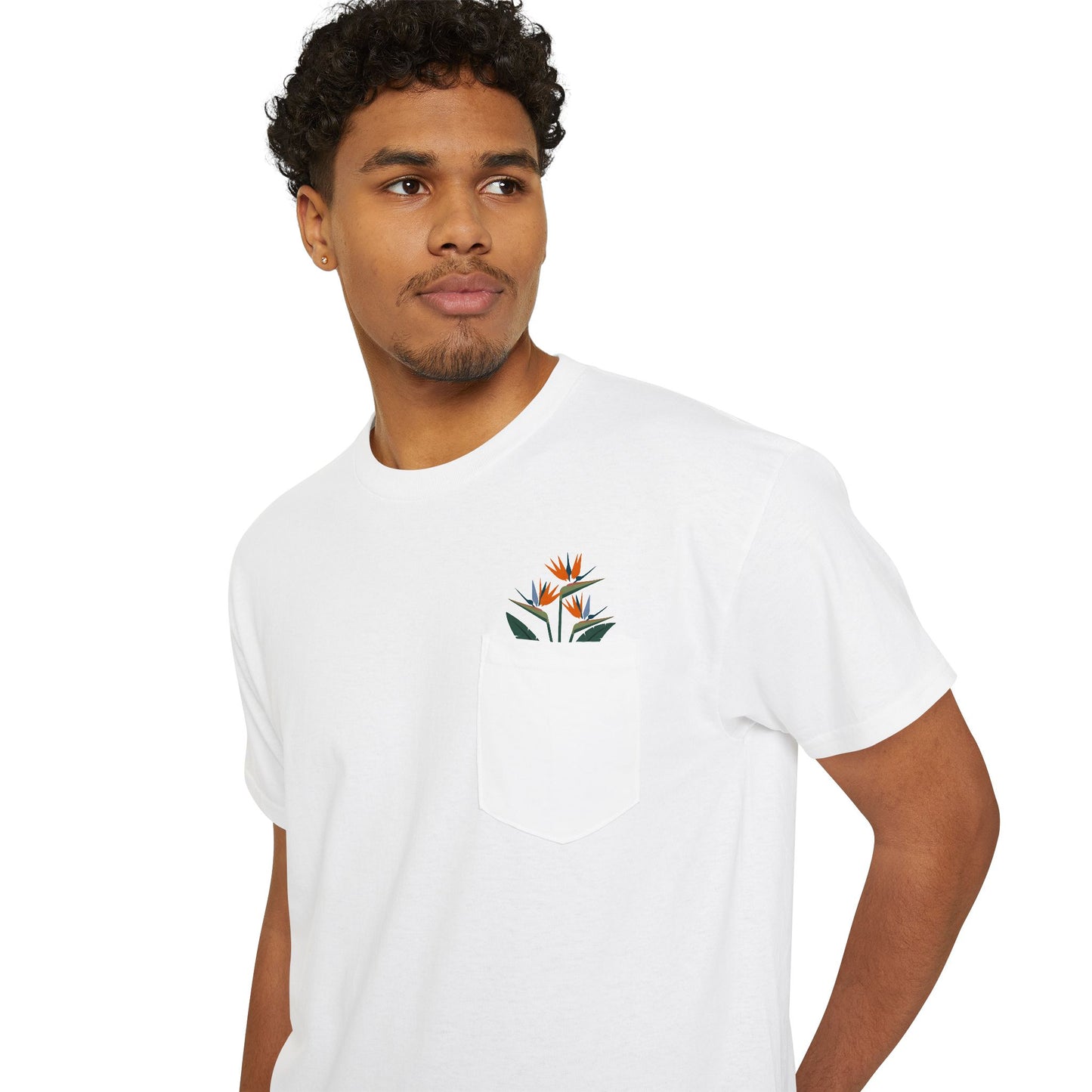 Birds of Paradise – Pocket Tee