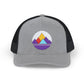 Mountain Horizon Snapback Trucker Cap