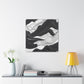 Abstract Topography Canvas