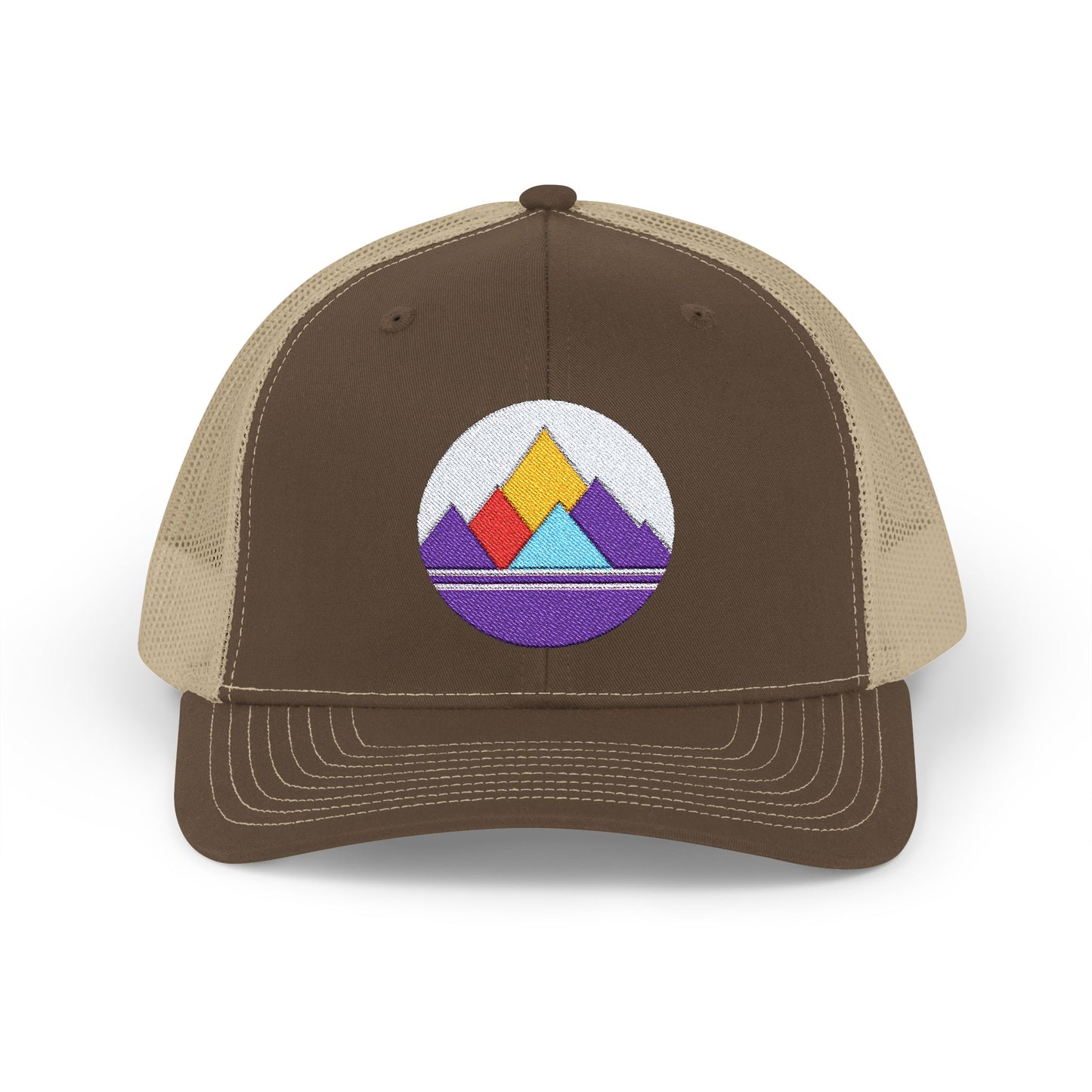 Mountain Horizon Snapback Trucker Cap