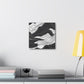 Abstract Topography Canvas