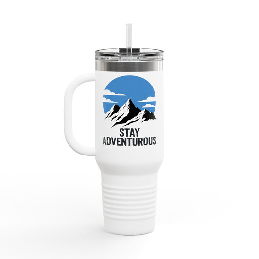 Stay Adventurous 40oz Insulated Travel Mug
