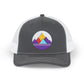 Mountain Horizon Snapback Trucker Cap