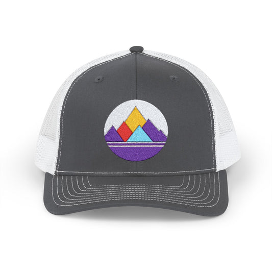Mountain Horizon Snapback Trucker Cap