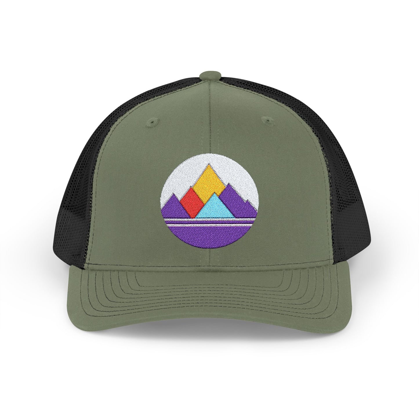 Mountain Horizon Snapback Trucker Cap