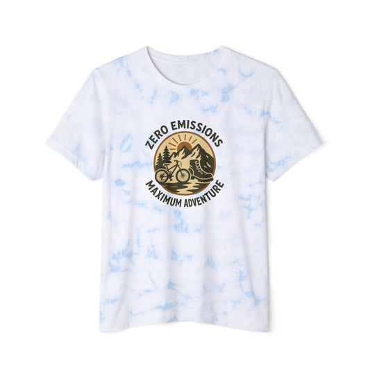 Zero Emissions, Maximum Adventure - Tie-Dyed Tee