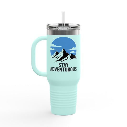 Stay Adventurous 40oz Insulated Travel Mug