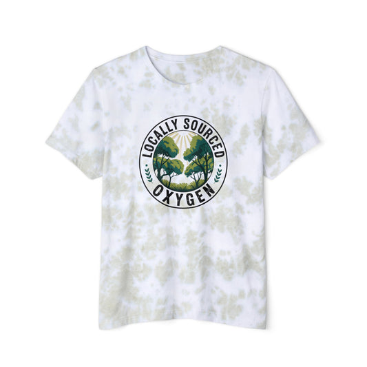 Locally Sourced Oxygen - Tie-Dyed Unisex Tee