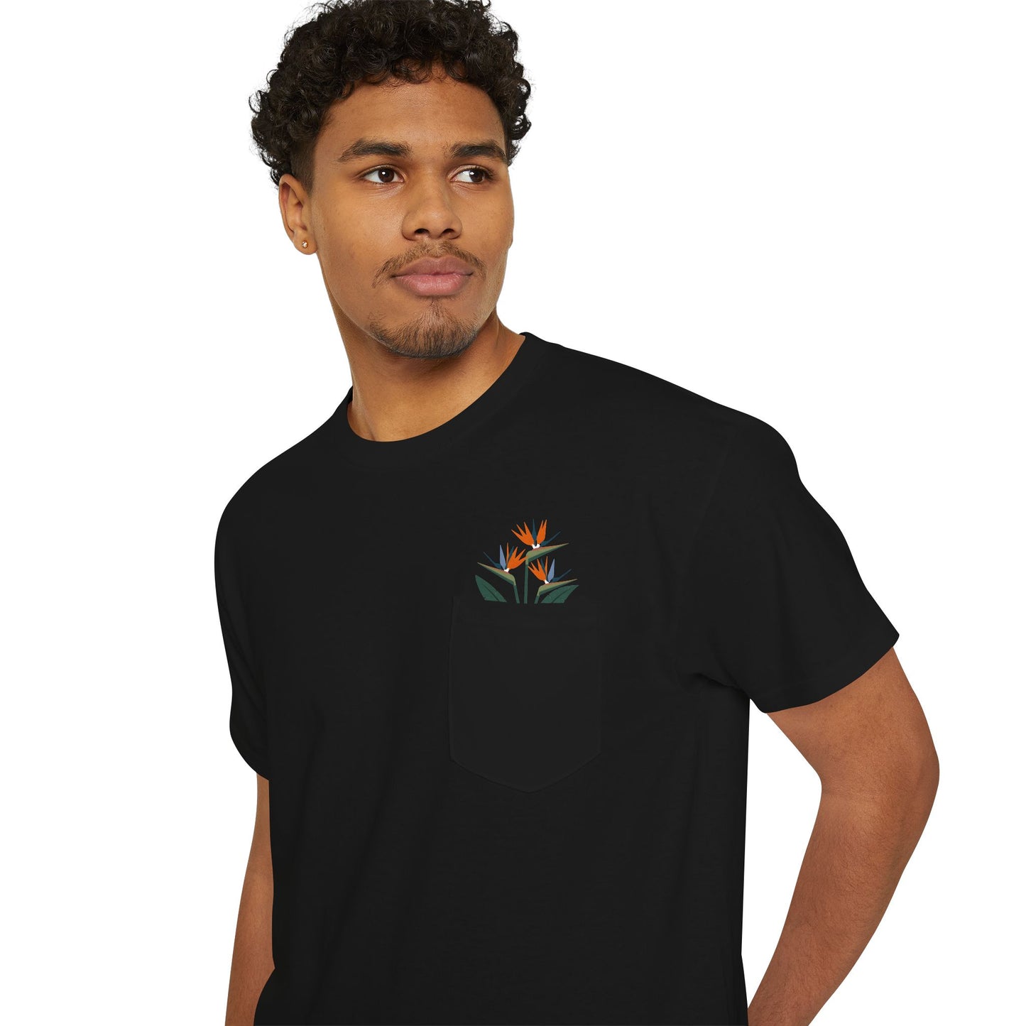 Birds of Paradise – Pocket Tee