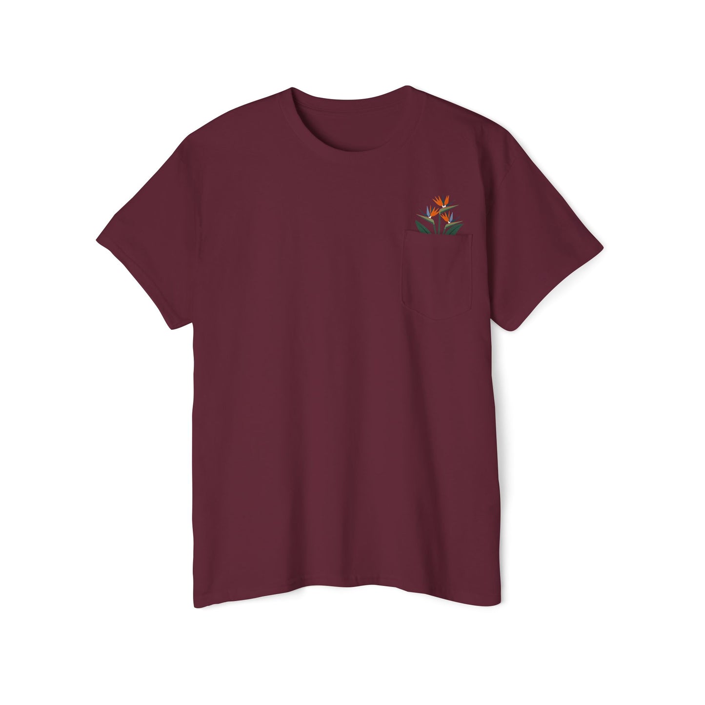 Birds of Paradise – Pocket Tee