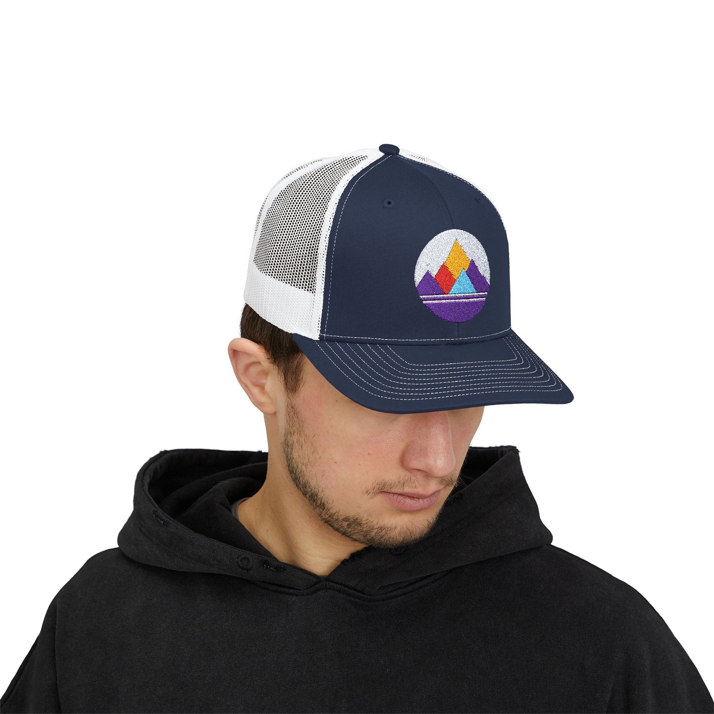 Mountain Horizon Snapback Trucker Cap