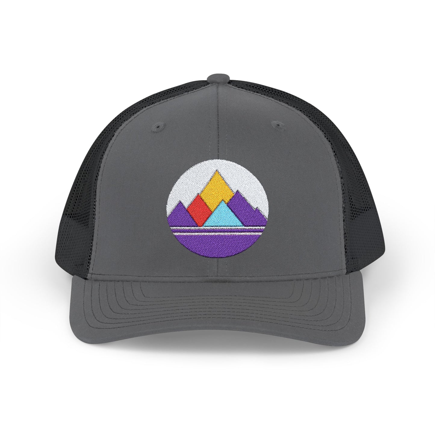 Mountain Horizon Snapback Trucker Cap