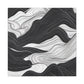 Abstract Topography Canvas