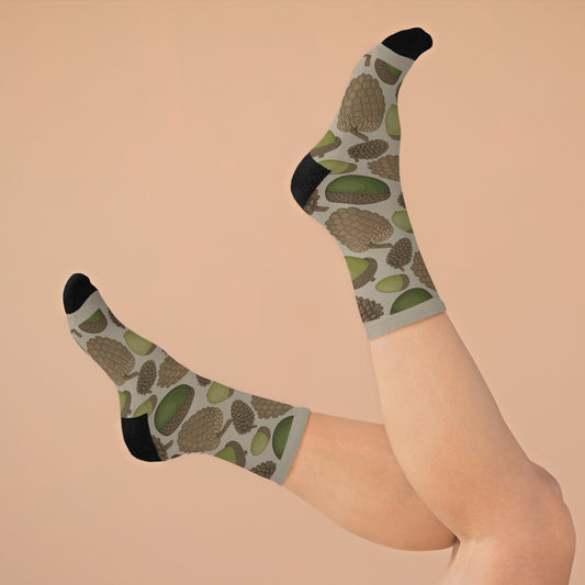 Autumn Grove Acorn Socks