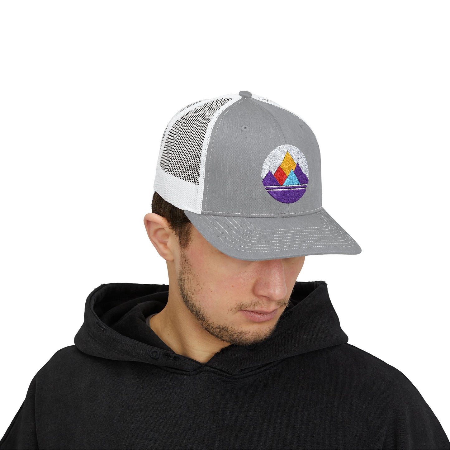 Mountain Horizon Snapback Trucker Cap